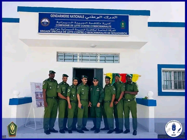 نواذيبو : تدشين مقر فرقة خاصة للدرك الوطني لمكافحة الجريمة السيبراني